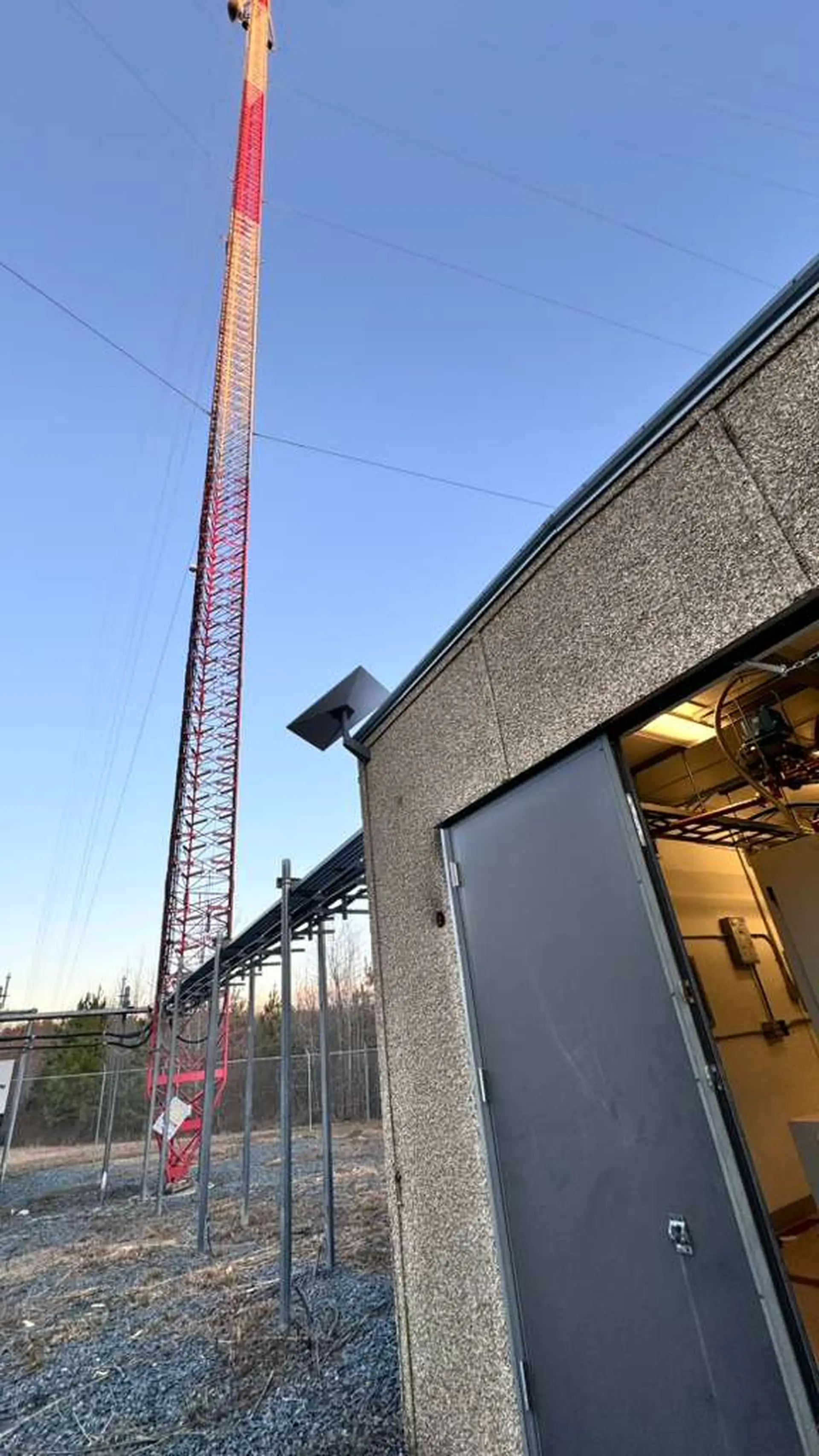 Broadcasting tower and equipment