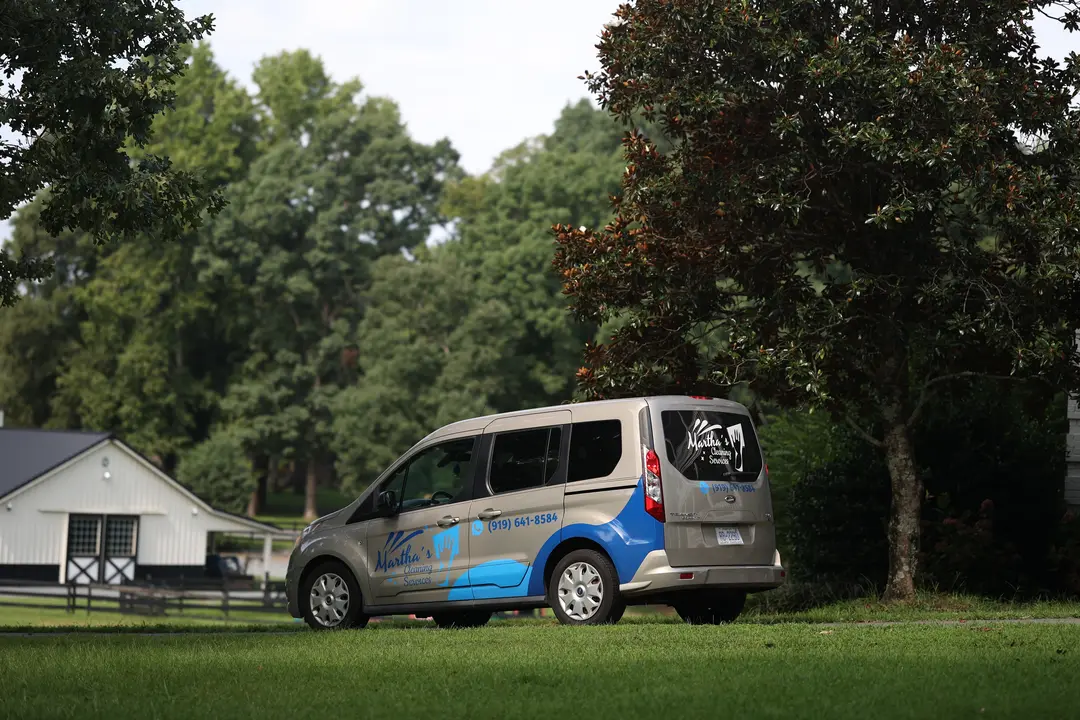 Martha Cleaning Services professional van